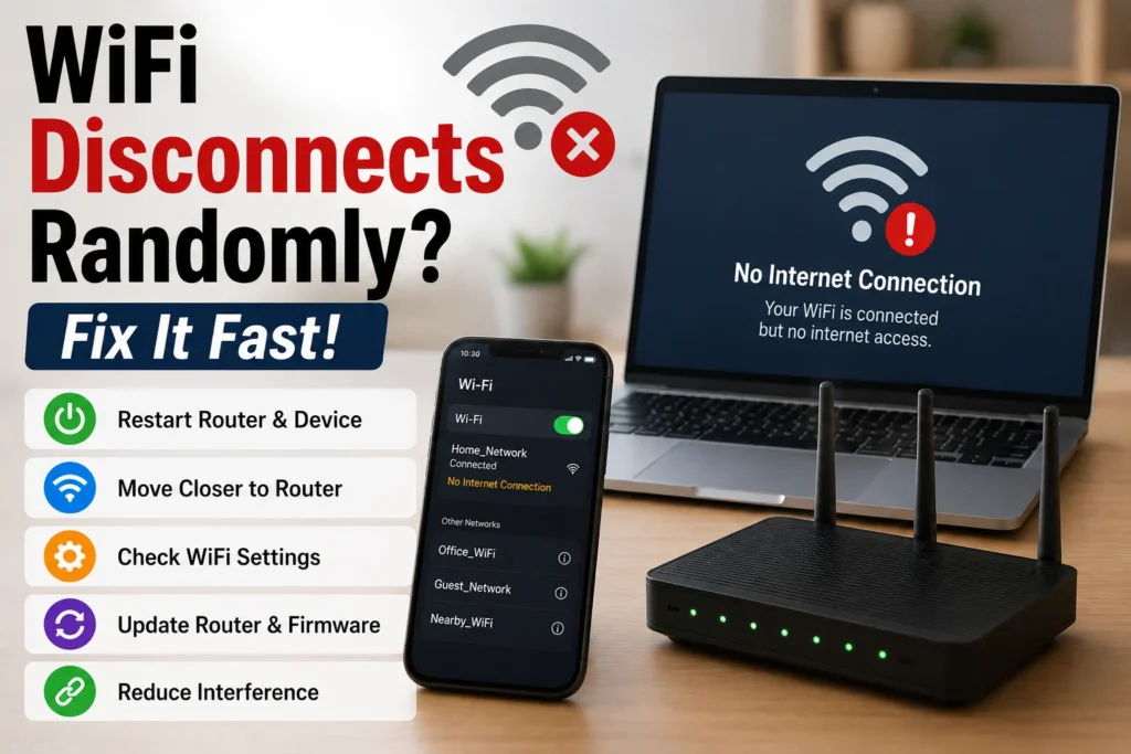 wifi disconnects randomly
